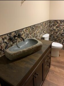 Custom Powder Bath Sink