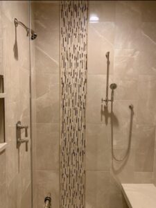 Custom Shower Setup