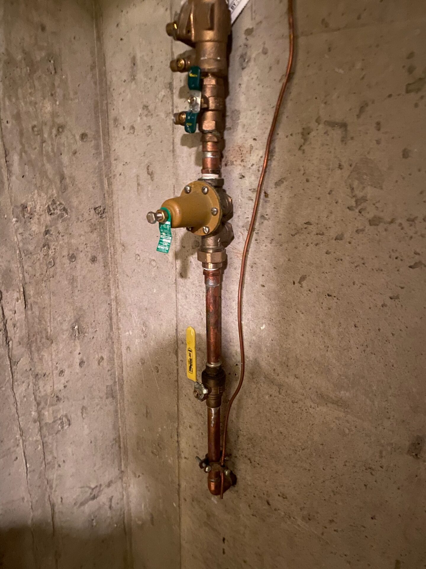 All brass PRV (Pressure Reducing Valve) for plumbing